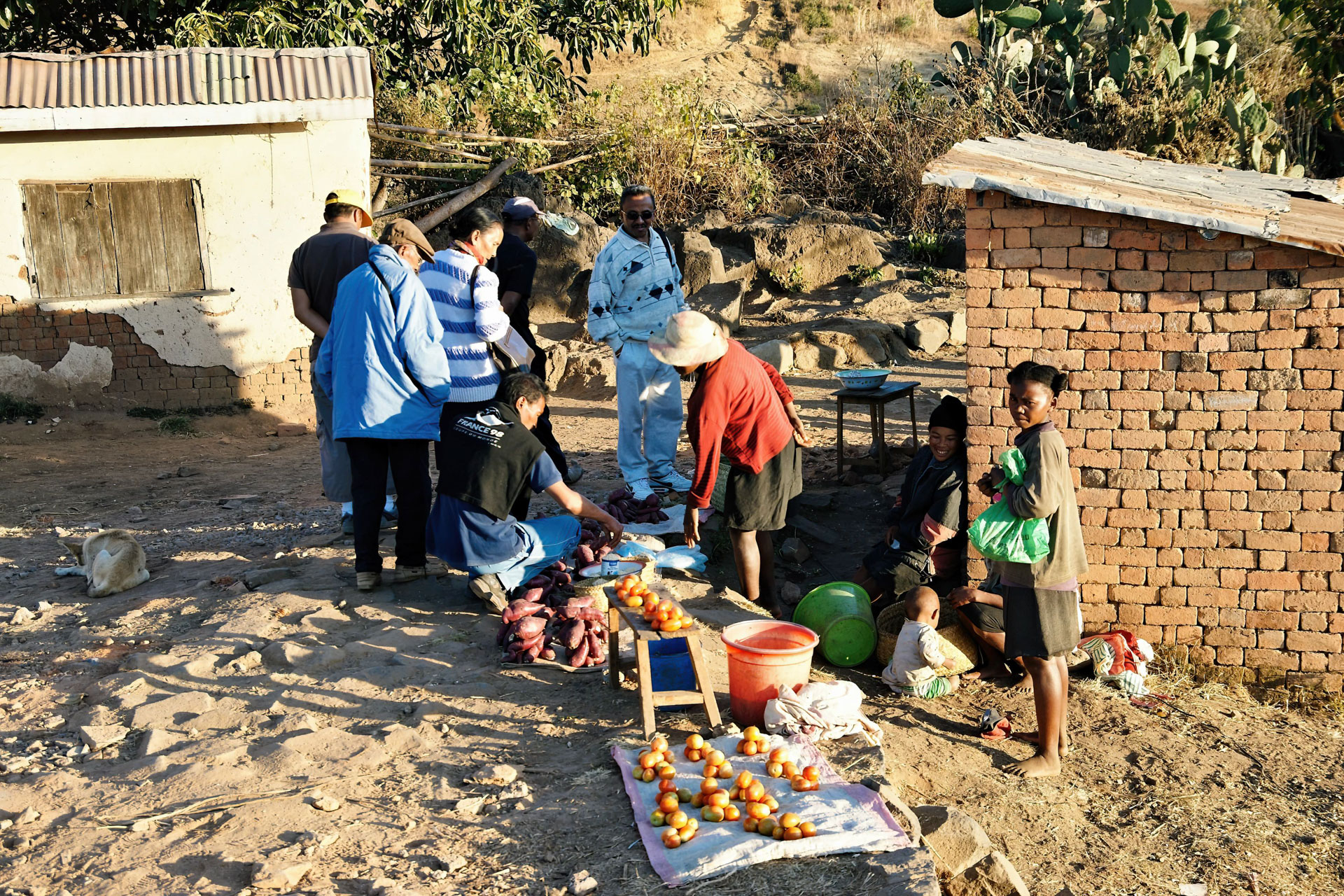 Im Dorf Antafofo nahe dem Itasy-See